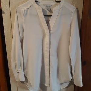 H&M white button up shirt.
